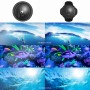 Снимайте XTGP376C за GoPro Hero7 /6/5 Dome Port Underwater Diving Camera Camera Transparent Cover Coset Case с двойна дръжка Алуминиева тава за стабилизатор и водоустойчив калъф (черен)
