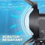 Снимайте XTGP376X Dome Port Diving Waterpriger Corsing Case с филтър за лупа и червен филтър за GoPro Hero7 /6/5