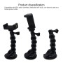 Hose Snake Arm Car Sucker Four-section Universal Suction Cup + Phone Clip for GoPro / Xiaoayi / Xiaomi / AKASO EK5000 / Other Sport Cameras