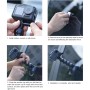 Маркуч за змийска ръка за смучене на автомобил с четири секции Универсална смукателна чаша + Телефонна клип за GoPro / Xiaoayi / Xiaomi / Akaso EK5000 / други спортни камери