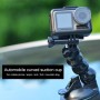Hose Snake Arm Car Sucker Four-section Universal Suction Cup + Phone Clip for GoPro / Xiaoayi / Xiaomi / AKASO EK5000 / Other Sport Cameras