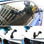 Vooliku madude autode imetaja nelja sektsiooni universaalne imemiskass + telefoniklamber GoPro / Xiaoayi / Xiaomi / Akaso EK5000 / Muud spordikaamerad