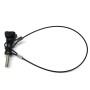 30cm Action Camera Universal Screw Anti-lost Wire Safety Rope for GoPro Fusion/Hero6/Hero5/Xiaoyi/Xiaomi (Black)
