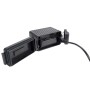 წყალგაუმტარი LED ვიდეო შუქი ადაპტერის მთაზე და ხრახნისთვის GoPro Hero11 Black /Hero10 Black /Hero9 Black /Hero8 /Hero7 /6/5/5 სესია /4 სესია /4/3+ /3/2/1, Insta360 One R, DJI Osmo Action და სხვა სამოქმედო კამერები (შავი)