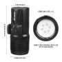 1500 Lumens 60m Underwater Diving LED Torch Light Bright Video Lamp for GoPro HERO7 /6 /5 /5 Session /4 Session /4 /3+ /3 /2 /1, Xiaoyi and Other Action Cameras(Black)