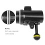 1500 люмен 60 м підводного дайвінгу світлодіодного факела Світла яскрава відеозаписка для GoPro Hero7 /6/5/5 сеансу /4 сеанс /4/3+ /3/2/1, Xiaoyi та інші камери дій (чорний)