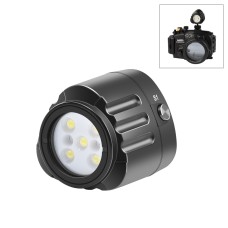 Puluz 40m подводна LED фотография Запълнете светлина 1000lm 3.7V /1100mAh Светлина за гмуркане за GoPro Hero11 Black /Hero10 Black /Hero9 Black /Hero8 /Hero7 /6/5/5 Сесия /4 сесия /4/3+ /3/2/1, Insta360 One R, DJI Osmo Action и други камери за действие (ч