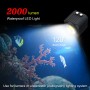 Puluz 60m Unterwasser -LED -Fotografie Fill Light 7,4 V /1100mAh Tauchlicht für GoPro Hero11 Black /Hero10 Black /Hero9 Black /Hero7 /6/5 /5 Session /4 Session /4/3+ /3/2/1, Insta360 One R, DJi Osmo Action und andere Action -Kameras (schwarz)