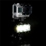 SUPTIG 30M אטום למים 300LM אור וידאו עבור GOPRO HERO11 BLACK /HERO10 BLACK /HERO9 BLACK /HERO8 /HERO7/6/5/5 SESSISS /4 SESSISE /4/3 +/3/2/1, Insta360 One R, DJI Osmo Action ו- מצלמות פעולה אחרות (שחור)