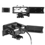 300lm водоустойчива видео светлокаче с основен монтаж и винтове и двойни батерии за GoPro Hero11 Black /Hero10 Black /Hero9 Black /Hero8 /Hero7 /6/5/5 сесия /4 сесия /4/3+ /3/2/1, Insta360 Екшън с един R, DJI Osmo и други камери за действие