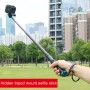 Portable Pliable Trépied Holder Selfie monopod Stick pour GoPro Hero11 Black / Hero10 Black / Hero9 Black / Hero8 / Hero7 / 6/5/5 Session / 4 Session / 4/3 + / 3/2/1, Insta360 One R, DJI OSMO Action et autres caméras d'action, longueur: 23,5-81 cm