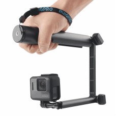 3-х дорогоцінний монопод + Magic Mount Selfie Stick для GoPro Hero11 Black /Hero10 Black /Hero9 Black /Hero8 /Hero7 /6/5/5 сеанси /4 сеанс /4 /3 + /3/2/1, Insta360 One R, DJI Осмо дії та інші камери дії, довжина: 24,5-63 см (чорний)