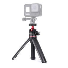 RUIGPRO Multi-functional Foldable Tripod Holder Selfie Monopod Stick with Ball Head for GoPro Hero11 Black / HERO10 Black / HERO9 Black /HERO8 / HERO7 /6 /5 /5 Session /4 Session /4 /3+ /3 /2 /1, Insta360 ONE R, DJI Osmo Action and Other Action Cameras(Bl