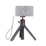 Ruigpro Мултифункционален сгъваем държач на триножник селфи монопод пръчка с топче глава за GoPro Hero11 Black /Hero10 Black /Hero9 Black /Hero8 /Hero7 /6/5/5 сесия /4 сесия /4/3+ /3/2/1, Insta360 Екшън с един R, DJI Osmo и други екшън камери (черни)