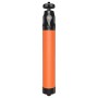 Оригинальный Xiaomi Youpin Seabird Выдвижной кожаный ручка авиационное алюминиевое сплав 4K Спортивная камера селфи с резиновым ремешком (оранжевый)