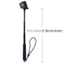 Puluz Handheld Extendable Pole Monopod за GoPro Hero10 Black /Hero9 Black /Hero8 Black /Hero7 /6/5, DJI Osmo Action, Xiaoyi и други екшън камери, дължина: 19-49 cm