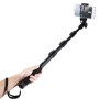 PULUZ Extendable Adjustable Handheld Selfie Stick Monopod for GoPro Hero11 Black / HERO10 Black / HERO9 Black /HERO8 / HERO7 /6 /5 /5 Session /4 Session /4 /3+ /3 /2 /1, Insta360 ONE R, DJI Osmo Action and Other Action Cameras and Smartphones, Length: 40-