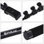 Puluz Разширяващ се регулируем ръчен селфи пръчка монопод за GoPro Hero11 Black /Hero10 Black /Hero9 Black /Hero8 /Hero7 /6/5/5 сесия /4 сесия /4/3+ /3/2/1, Insta360 One R, DJI Osmo Action и други екшън камери и смартфони, дължина: 40-120см (черно)