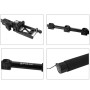 [UK Warehouse] PULUZ Extendable Adjustable Handheld Selfie Stick Monopod for GoPro Hero11 Black / HERO10 Black / HERO9 Black /HERO8 / HERO7 /6 /5 /5 Session /4 Session /4 /3+ /3 /2 /1, Insta360 ONE R, DJI Osmo Action and Other Action Cameras and Smartphon