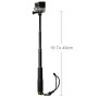 Handheld 49cm Extendable Pole Monopod with Screw for GoPro Hero11 Black / HERO10 Black / HERO9 Black /HERO8 / HERO7 /6 /5 /5 Session /4 Session /4 /3+ /3 /2 /1, Insta360 ONE R, DJI Osmo Action and Other Action Cameras(Green)