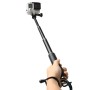 Handheld 49cm Extendable Pole Monopod mit Schraube für GoPro Hero11 Black /Hero10 Black /Hero9 Black /Hero7 /6/5 /5 Session /4 Session /4/3+ /3/2/1, Insta360 Ein R, DJI Osmo Action und andere Actionkameras (Gold)