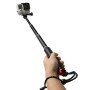 Handheld 49cm Extendable Pole Monopod with Screw for GoPro Hero11 Black / HERO10 Black / HERO9 Black /HERO8 / HERO7 /6 /5 /5 Session /4 Session /4 /3+ /3 /2 /1, Insta360 ONE R, DJI Osmo Action and Other Action Cameras(Red)