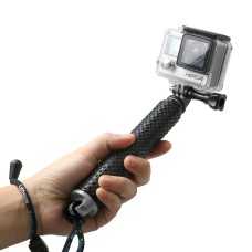 Handheld 49cm monopode à pôle extensible avec vis pour GoPro Hero11 Black / Hero10 Black / Hero9 Black / Hero8 / Hero7 / 6/5/5 Session / 4 Session / 4/3 + / 3/2/1, Insta360 One R, Dji Osmo Action et d'autres caméras d'action (argent)