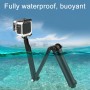 3-Way Monopod + Tripod + Grip Super Portable Magic Mount Selfie Stick for GoPro HERO11 Black/HERO9 Black / HERO8 Black / HERO7 /6 /5 /5 Session /4 Session /4 /3+ /3 /2 /1, Insta360 ONE R, DJI Osmo Action and Other Action Camera, Length of Extension: 20-62