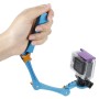 TMC HR209 Foldable Pocket Stabilizer Grip Mount Monopod for GoPro HERO11 Black/HERO10 Black /9 Black / HERO8 Black / HERO7 /6 /5 /5 Session /4 Session /4 /3+ /3 /2 /1, Insta360 ONE R, DJI Osmo Action and Other Action Camera(Blue)