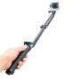 3-Way Multi Function Extendable Monopod Tripod Folding Rotating Arm Camera Handle for GoPro Hero11 Black / HERO10 Black / HERO9 Black /HERO8 / HERO7 /6 /5 /5 Session /4 Session /4 /3+ /3 /2 /1, Insta360 ONE R, DJI Osmo Action and Other Action Cameras