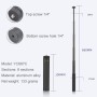 Stabilizátor prodlužovací tyče YC667C Vyhrazená prodlužovací tyč selfie pro Feiyu G5 / SPG / WG2 Gimbal, DJI Osmo Pocket / Pocket 2