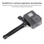 Joint Aluminum Extension Arm Grip Extenter for GoPro Hero11 Black / HERO10 Black / HERO9 Black /HERO8 / HERO7 /6 /5 /5 Session /4 Session /4 /3+ /3 /2 /1, Insta360 ONE R, DJI Osmo Action and Other Action Cameras, Length: 10.8cm