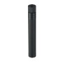 Ръчна гамбална алуминиева сплав удължителна тръба за пръчка за Feiyu G5 / SPG / WG2 Gimbal, дължина: 19-60cm, диамантена текстурна глава (черна)