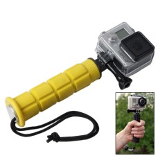 ST-100 Stabilizer Grip /Self-Timer držák pro GoPro Hero11 Black /Hero10 Black /Hero9 Black /Hero8 /Hero7 /6/5/5 sezení /4 sezení /4/3+ /3/2/1, Insta360 One R, Akce DJI Osmo a další akční kamery (žlutá)