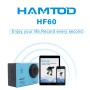 HAMTOD HF60 UHD 4K WiFi 16.0MP Cámara deportiva con estuche impermeable, GeneralPlus 4247, pantalla LCD de 2.0 pulgadas, lente gran angular de 120 grados, con accesorios simples (dorado)