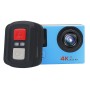 HAMTOD H6A HD 1080P WiFi Sport Camera с дистанционно управление и водоустойчив калъф, Generalplus 4247, 2.0 инчов LCD екран, 140 градуса с широк ъгъл (син)
