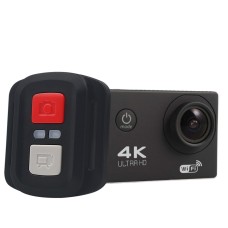 HAMTOD H9A Pro HD 4K WiFi Sport Camera with Remote Control & Waterproof Case, Generalplus 4247, 2.0 inch LCD Screen, 170 Degree A Wide Angle Lens(Black)