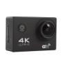 Hamtod H9A Pro HD 4K WiFi运动摄像头，带遥控器和防水外壳，GeneralPlus 4247，2.0英寸LCD屏幕，170度A广角镜（黑色）