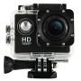 Hamtod HF40 Sportkamera 30 méteres vízálló tokkal, Generalplus 6624, 2,0 hüvelykes LCD képernyő (fekete)