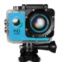 HAMTOD HF40运动摄像头30m防水外壳，GeneralPlus 6624，2.0英寸LCD屏幕（蓝色）