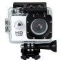 HAMTOD HF40 Sport Camera with 30m Waterproof Case, Generalplus 6624, 2.0 inch LCD Screen(White)