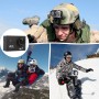 F60 2,0 -Zoll -Bildschirm 170 Grad Weitwinkel WiFi Sport Action Camera Camcorder mit wasserdichtem Gehäuse, Stütze 64 GB Micro SD -Karte (schwarz)