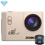 SOOOCOO C30R 2.0-tolline ekraan 170 kraadi lainurk WiFi Sport Action Camera kaamerakaamera veekindla korpuse ja kaugjuhtijaga, tugi 64 GB mikro-SD-kaart ning liikumise tuvastamine ning sukeldumisrežiim ning hääl- ja hääl- ja anti-värisemine ja HDMI väljun