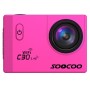Soocoo C30R 2.0 инчов екран 170 градуса Широко ъгъл WiFi Sport Camera Camcorder с водоустойчив корпус и дистанционен контролер, поддръжка 64GB Micro SD Card & Motion Detection & Diving Rode & Voice Prompt & Anti-шейк & HDMI изход (Magenta)