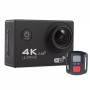 F60R 2.0 inch Screen 4K 170 Degrees Wide Angle WiFi Sport Action Camera Camcorder with Waterproof Housing Case & Remote Controller, Support 64GB Micro SD Card(Black)