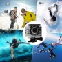 F60R 2.0 inch Screen 4K 170 Degrees Wide Angle WiFi Sport Action Camera Camcorder with Waterproof Housing Case & Remote Controller, Support 64GB Micro SD Card(Gold)