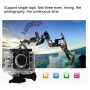 F60R 2.0 inch Screen 4K 170 Degrees Wide Angle WiFi Sport Action Camera Camcorder with Waterproof Housing Case & Remote Controller, Support 64GB Micro SD Card(Yellow)