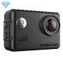 Soocoo S100 2,0-calowy ekran 4K 170 stopni Kąt Wi-Fi Sport Kamera akcji z wodoodporną obudową, obsługą 64 GB Micro SD Tryb i Tryb nurkowy oraz podpowiedź głosowa oraz wyjście anty-Shake & HDMI (czarny)