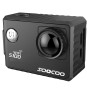 Sooocoo S100 2.0英寸屏幕4K 170度广角WiFi运动摄像机摄像机带有防水外壳盒，支撑64GB Micro SD卡和潜水模式和语音提示，反震动和HDMI输出（黑色）