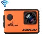 Soocoo S100 Pro 4K Wifi Camera de acción con estuche impermeable, pantalla de 2.0 pulgadas, 170 grados de gran angular (naranja)